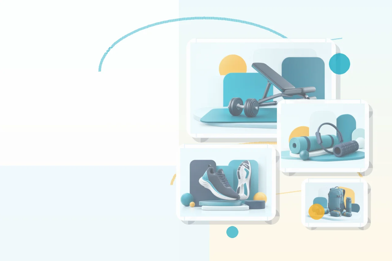Equipamento de fitness para treinar em casa e fazer exercício regularmente